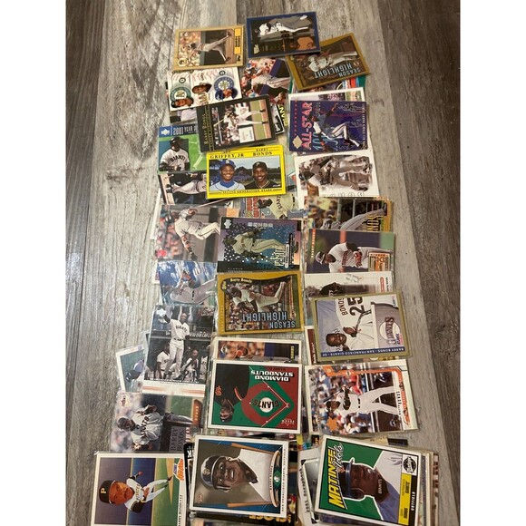 (60) Barry Bonds Lot MLB Baseball Cards The Man Who Hit 73 HR’s In A Season - Picture 3 of 3